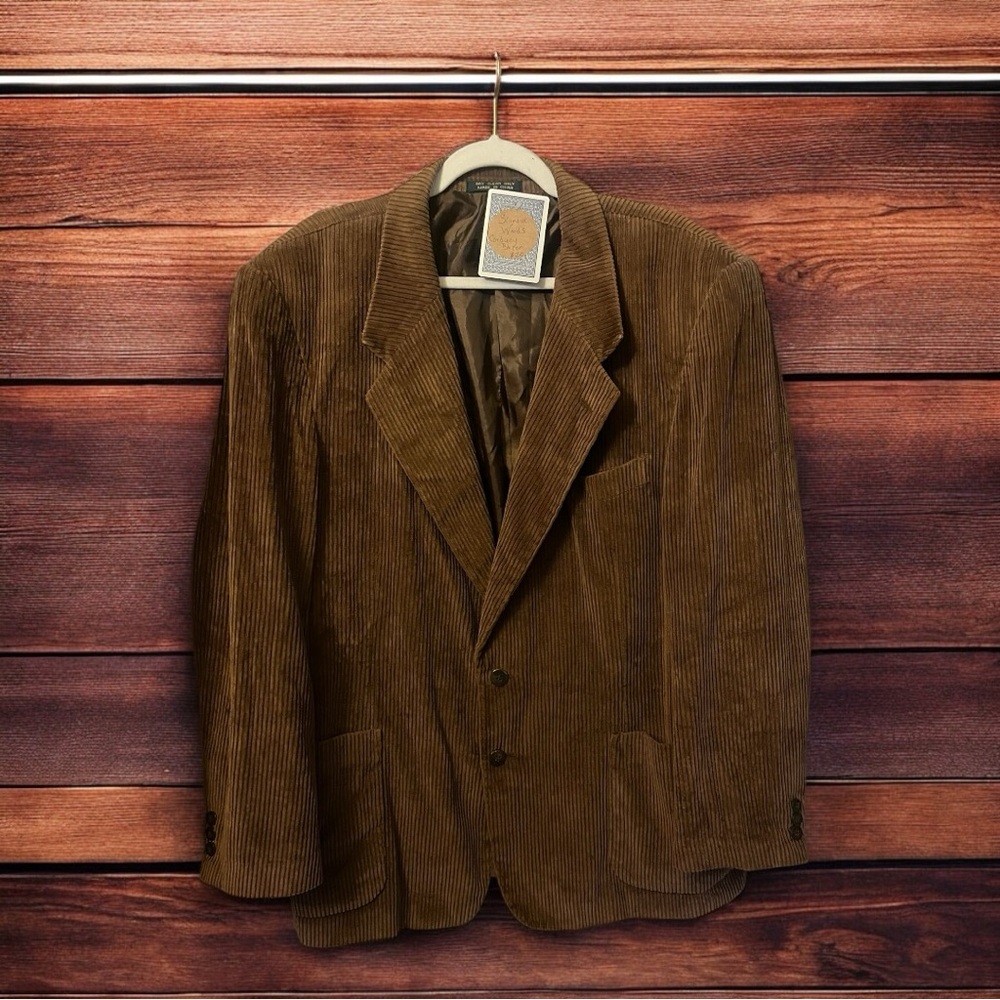 Scandia Woods corduroy blazer (Unisex) - Picture 1 of 8